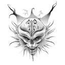 tim burton  tattoo design idea