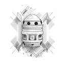 the sentence "will we ever learn?" in a cool typo tattoo design idea