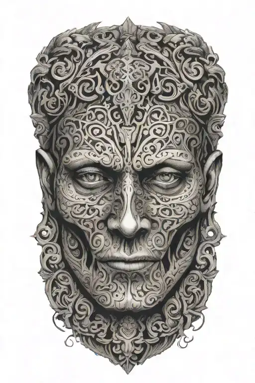 Hamlet full bodyShakespeare tattoo design idea