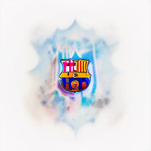fc barcelona logo tattoo design idea