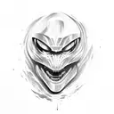 predator fighting alien tattoo design idea