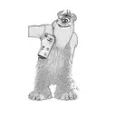 monsters, inc tattoo design idea