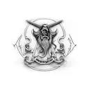 Harry Potter, Hogwarts, Dumbledore, phonix, magic tattoo design idea