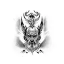 Harry Potter, Hogwarts, Dumbledore, phonix, magic tattoo design idea