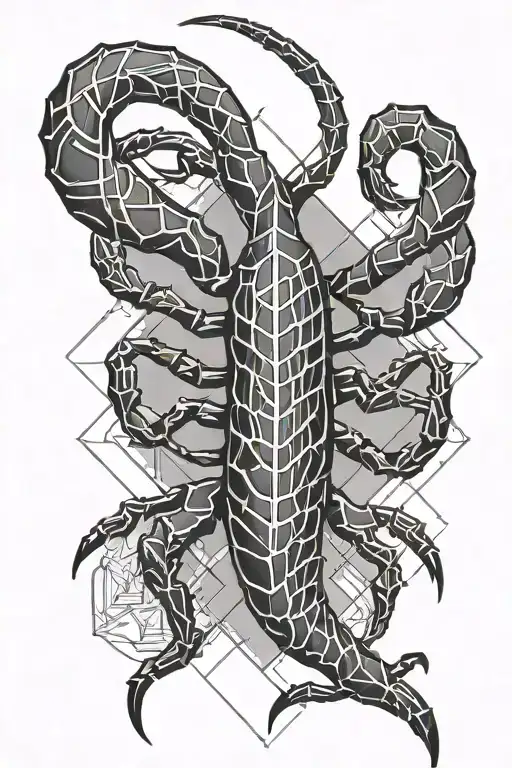 scorpion tattoo design inspired tattoo design idea