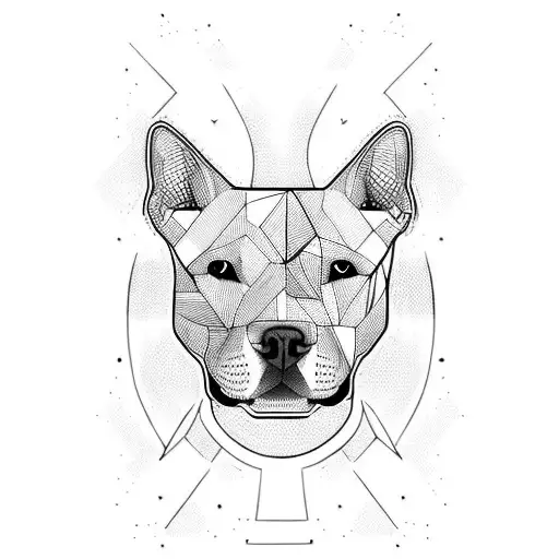 pitbull tattoo design idea