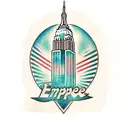 empire state building tattoo design idea