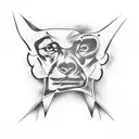 2pac tattoo design idea