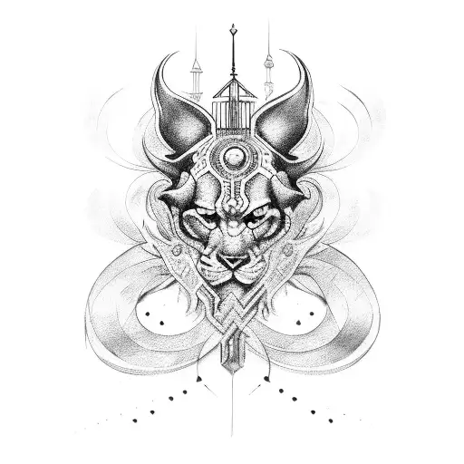 ukrainian logo tattoo design idea