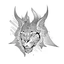 Ukraïne army tattoo design idea