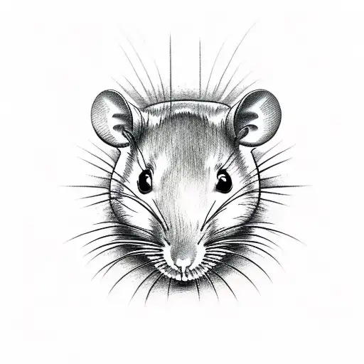 Rat loyalty clever tattoo design idea