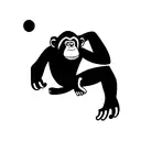 Chimp tattoo design idea