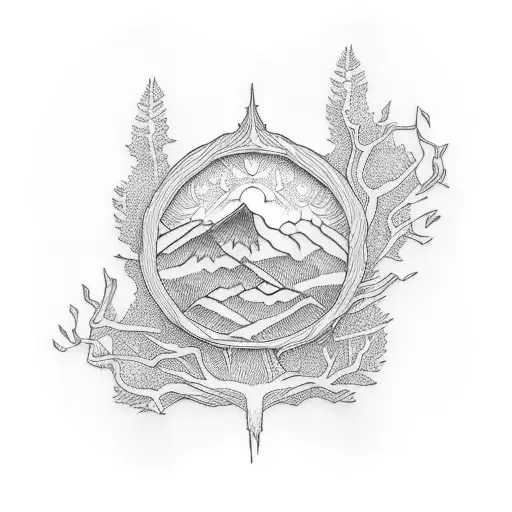 Willow Tree tattoo design idea