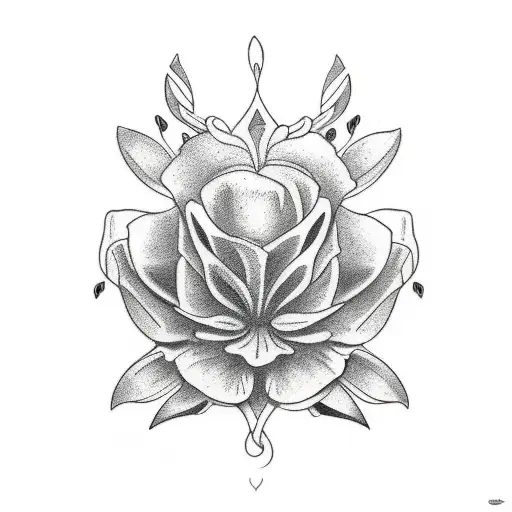 buttercup tattoo design idea