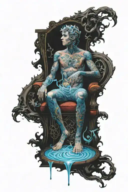 Bring me the horizon throne tattoo design idea