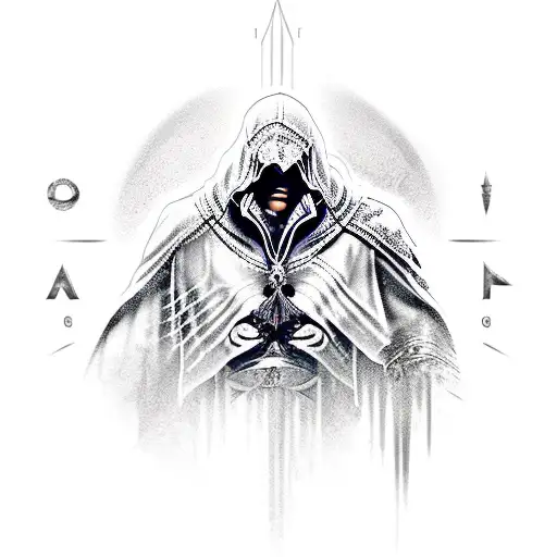 assassins creed, ezio, air tattoo design idea
