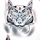 Panther tattoo design idea