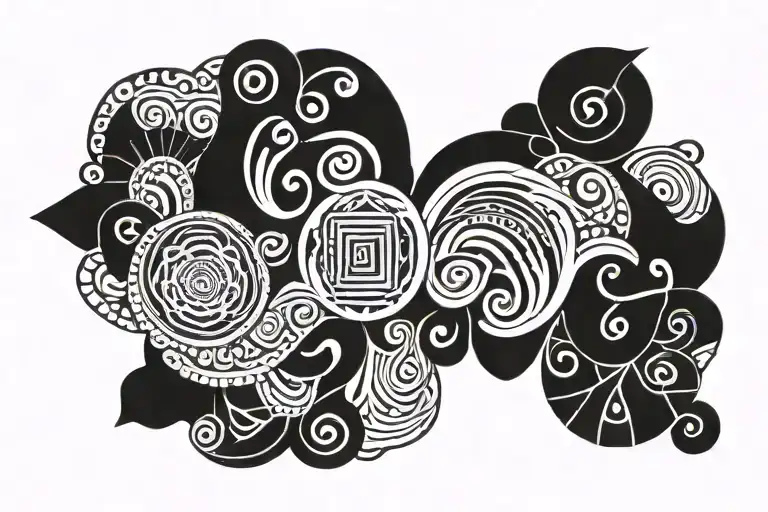 Portugal Azores tattoo design idea