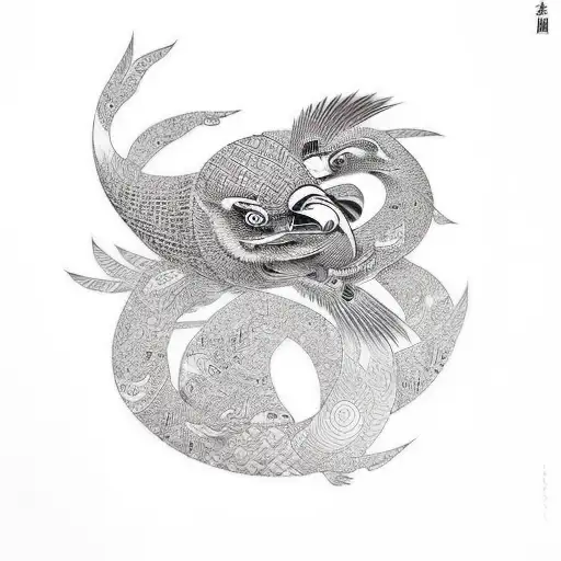 dodo bird tattoo design idea