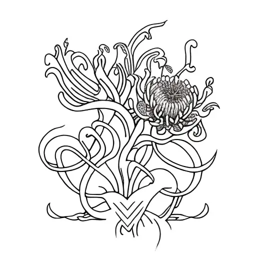 Chrysanthemum | Japanese flower tattoo, Chrysanthemum tattoo, Flower tattoo  drawings