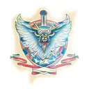 agp scroll tattoo design idea