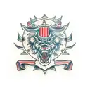 agp scroll tattoo design idea