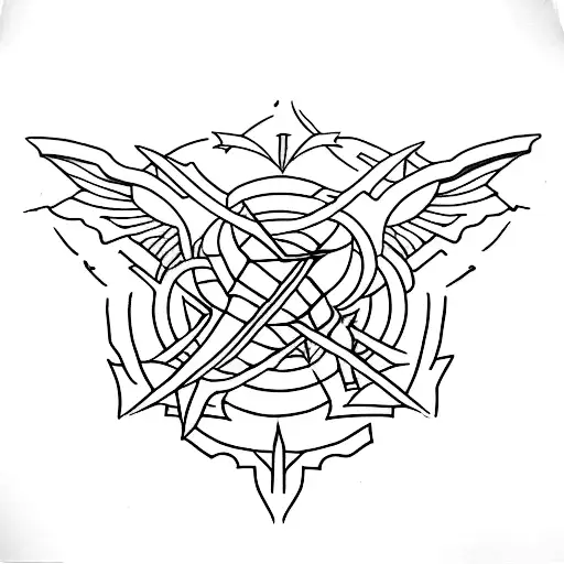 Resident Evil tattoo style  sigilism  tattoo design idea