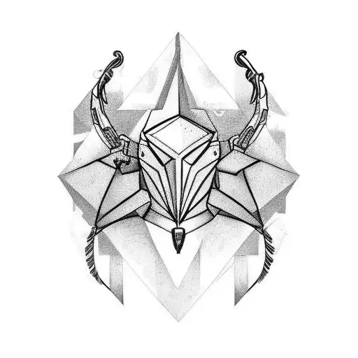 crie uma  tatuagem, localizada de escapula à escapula, pode ser uma representação de Hermes e Ícaro, com Hermes à esquer tattoo design idea