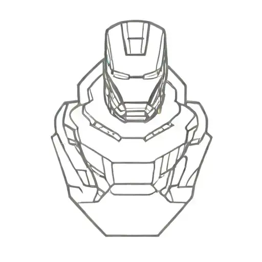 Iron man 70.3 logo tattoo design idea