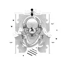 texte : and if you go i wanna go with you tattoo design idea