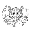 Branch with branches, Dobby tattoo design idea