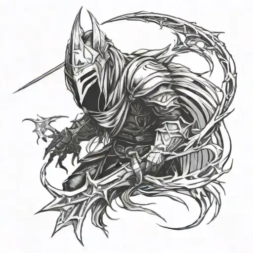 Artorias of the Abyss tattoo design idea