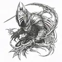 Artorias of the Abyss tattoo design idea