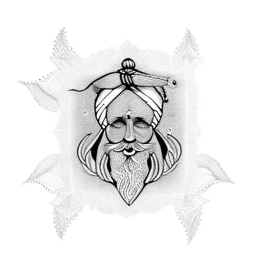 sikh tattoo design idea