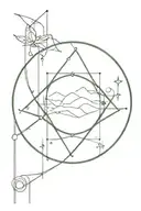 overthinking and balance  tattoo design idea