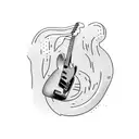 fender telecaster tattoo design idea