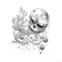 chrisme tattoo design idea