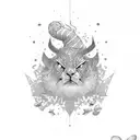 chrisme tattoo design idea