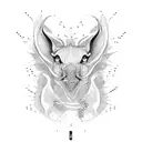 ferrari tattoo design idea