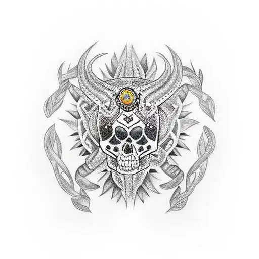 azteca  tattoo design idea