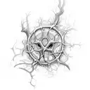 neuron tattoo design idea