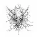 neuron tattoo design idea