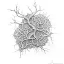 neuron tattoo design idea
