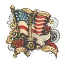 constitution tattoo design idea