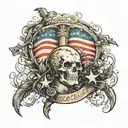 constitution tattoo design idea