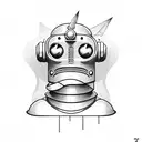 bender from futurama tattoo design idea
