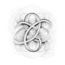 Infinity Symbol tattoo design idea