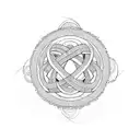 Infinity Symbol tattoo design idea