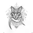 tattoo with coordinates tattoo design idea