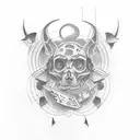 tattoo with coordinates tattoo design idea